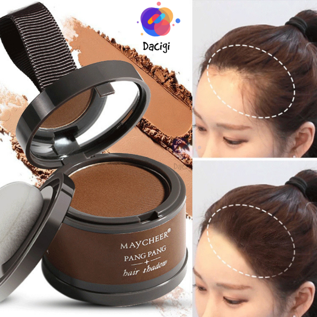 Chấm hói Maycheer chống thấm nước, Phấn phủ che khuyết điểm tóc, Phấn che hói làm dày chân tóc