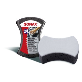 Bọt biển rửa xe Sonax 2-in-1 Multi sponge