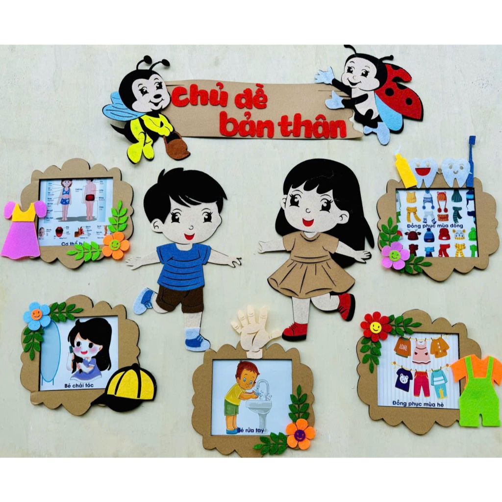 Tổng hợp - Bộ chủ đề mầm non cho bé nhiều mẫu chọn trang tri lớp học chất stem