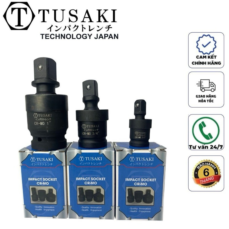 Trục cắt đăng 1/2" ; 3/4" ; 1" . TuSAKI , chất liệu carbon CRMO