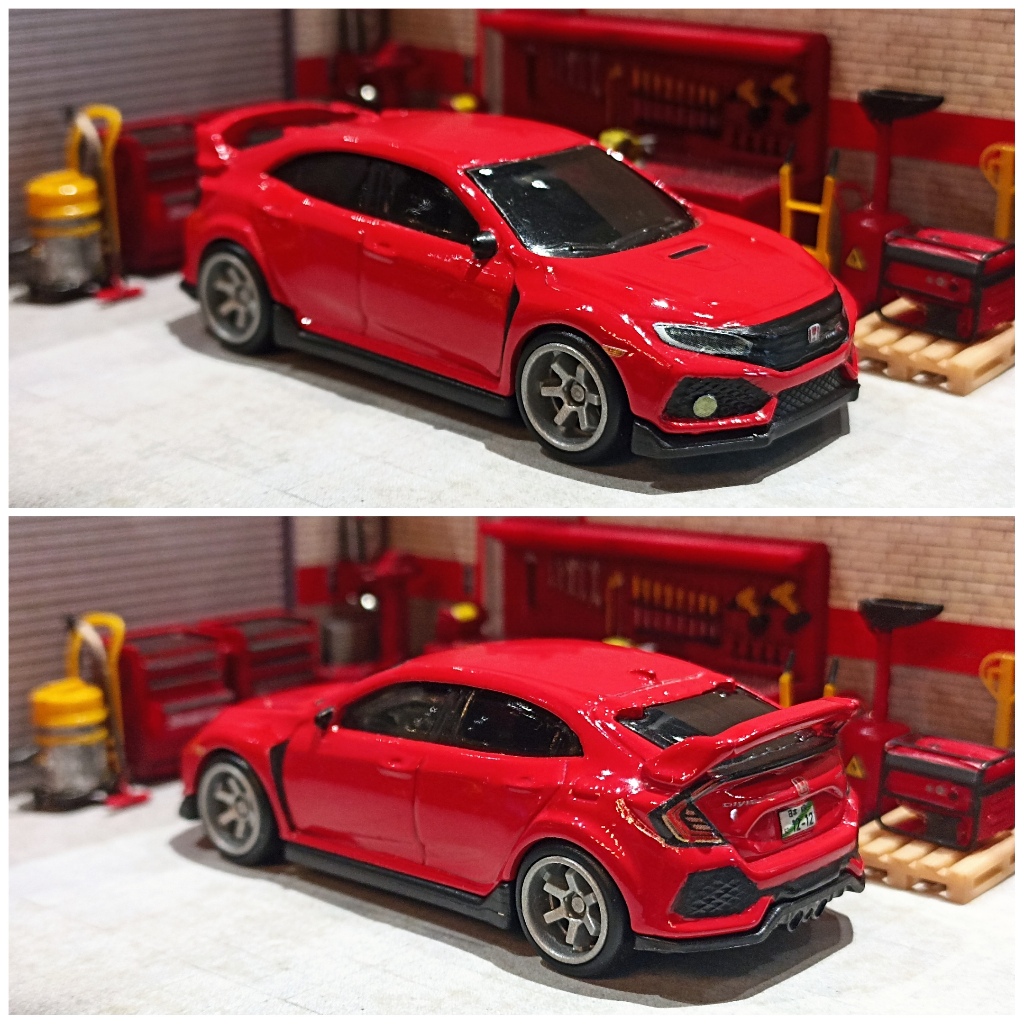 HT24workshop - Decal nước đèn xe Hotwheels Honda Civic tỉ lệ 1:64 (DARKTONE)