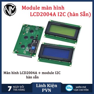 Màn hình LCD 2004 kèm module I2C (Hàn sẵn)