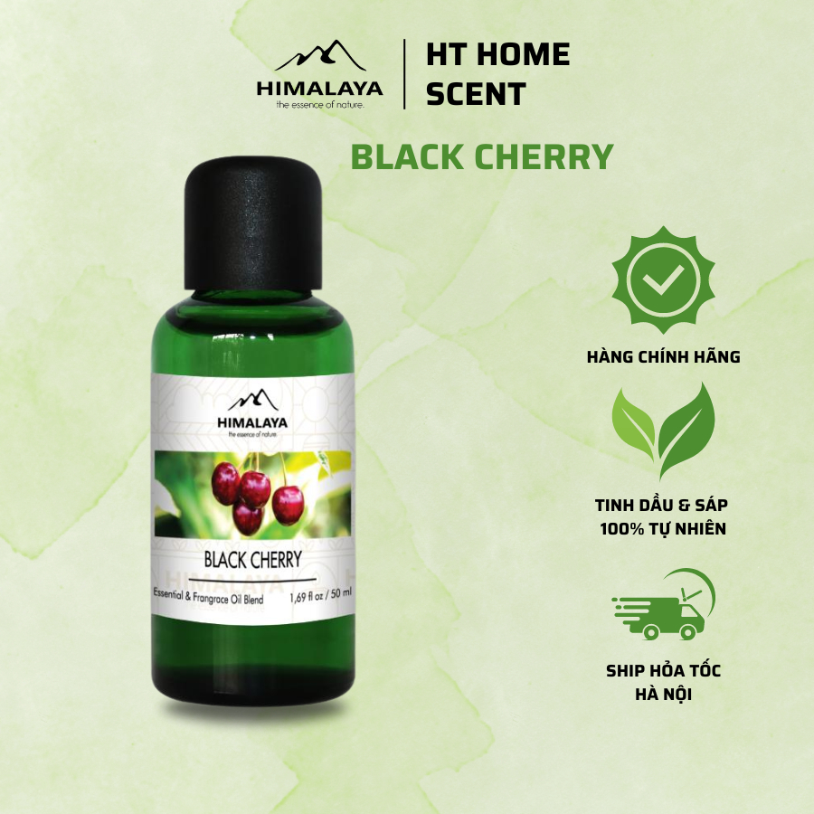 Tinh dầu Himalaya Black Cherry Tinh dầu thơm phòng hương ngọt ngào dễ chịu loại 20ml/50ml