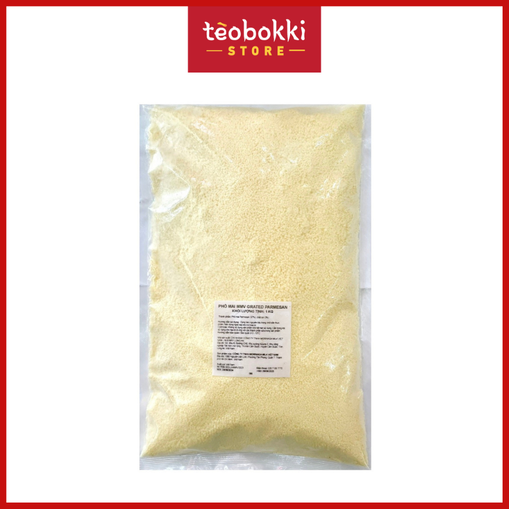 [SHIP HCM] Phô mai bột parmesan 1kg