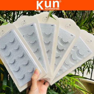  Lông mi giả JO 5 cặp mỏng đẹp nhiều mã chuyên dùng cho make up cô dâu chuyên nghiệp 