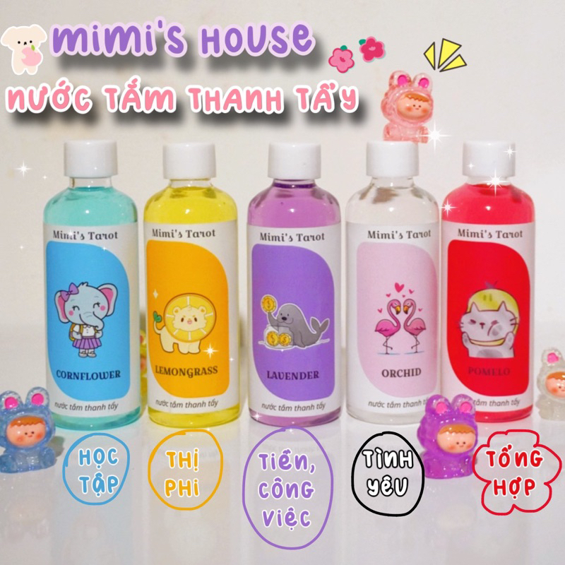 [ Sẵn ] Nước Tắm Thanh Tẩy Mimi