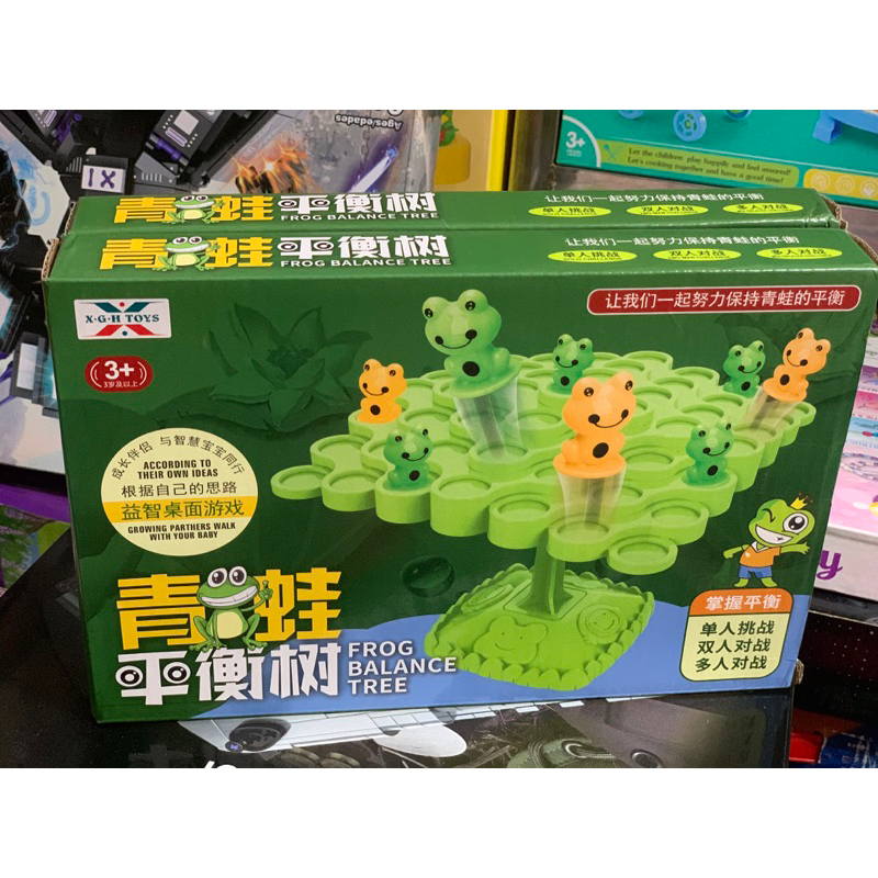 Đồ chơi ếch giữ thăng bằng trên tán cây 8831 Frog Blance Tree