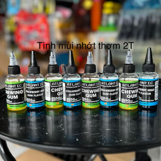Combo 4lọ Phụ Gia Tinh Mùi Nhớt Thơm 2T Atlantic Mùi Hương Mới Dâu Rừng Và singgum