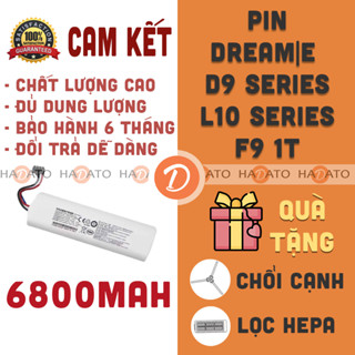 Pin robot Xiaomi Dreame D9 F9 1T MOVA L600 D9 Pro D9 Max 5200mah 6400mah Chất lượng cao bảo hành 1 đổi 1 ####