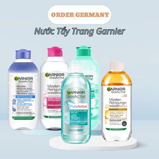 Nước tẩy trang Garnier Micellar cleansing water 400ml-Nội địa Đức