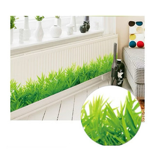 Decal dán tường vườn lá xanh( dài 1m3)