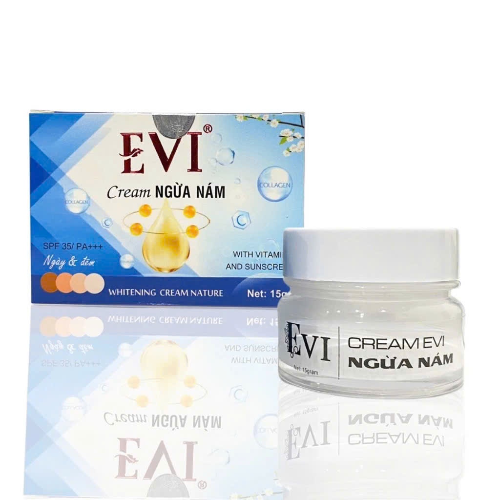 Kem Ngừa Nám Evi (15g ) Mẫu Mới (chính hãng)