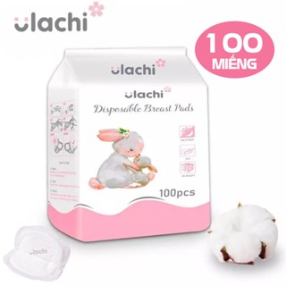 Miếng lót thấm sữa Ulachi cao cấp siêu thấm hút - bịch 100 miếng