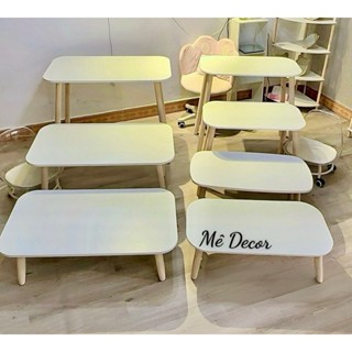 Bàn làm việc bàn trà sofa đa dạng kích thước và chiều cao MÊ DECOR  bàn gấp gọn tiện lợi chắc chắn chịu lực cao