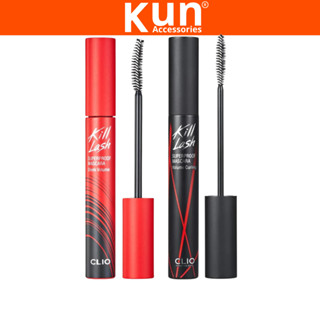 Mascara Clio Kill Lash Superproof chuốt mi chống nước giữ cong, dài và dày mi chuyên cho makeup 7g