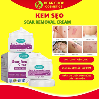 Kem sẹo Scar Removal Cream Kem Xóa Mờ Sẹo Phục Hồi Sẹo Lồi, Lõm, Mờ Vết Thâm Muỗi Đốt, Thuỷ Đậu