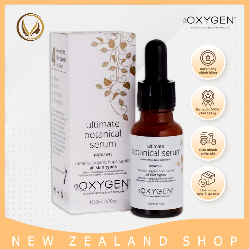 Serum tinh chất dưỡng da OXYGEN Ultimate Botanical Serum 20ml
