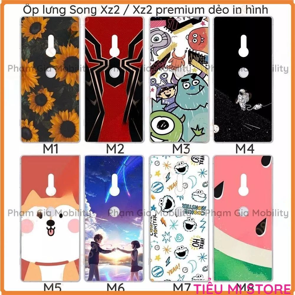 Ốp lưng dẻo in hình đẹp dành cho Sony xz2 / xz2 premium/ Xperia XZ3