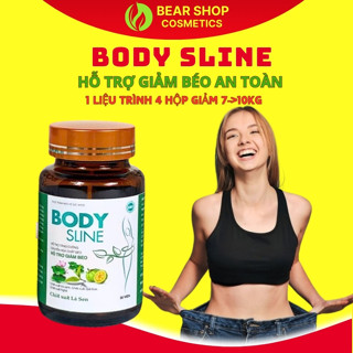 Viên Uống Giảm Cân Body Sline Giảm Cân Nhanh An Toàn Giảm 8-10kg Sau 1 Liệu Trình, 30 Viên/ Hộp