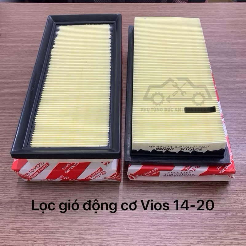 Lọc gió động cơ xe Vios 2014-2022, Rush (Mã: 178010Y040/178010Y050/178010Y060/17801BZ150/17801BZ120)