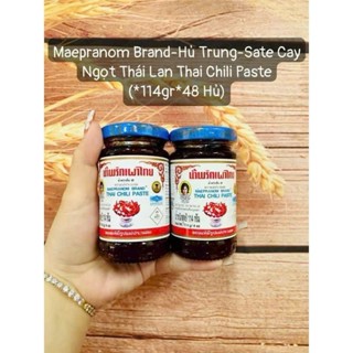 [SET 2 HŨ ]  Sate Hoa Hậu Thùy Tiên Ăn, Sa tế ớt cay Thái Chili Paste Thái Lan, Dầu Sa Tế Ớt Ăn Liền Tomyum Thái Lan 114
