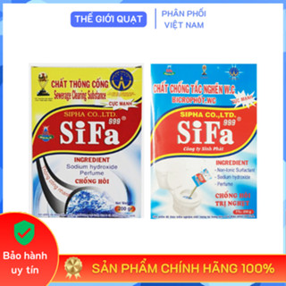 [HỎA TỐC] Bột thông tắc cống, thông bồn cầu Sifa siêu tốc khử mùi hôi chống nghẹt trong 5 phút (200gr) - Hàng chính hãng