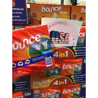    ĐỦ BILL STORE + AIR  Giấy Thơm Quần Áo Bounce 2x160 ct _ Live mua hàng tại Mỹ 