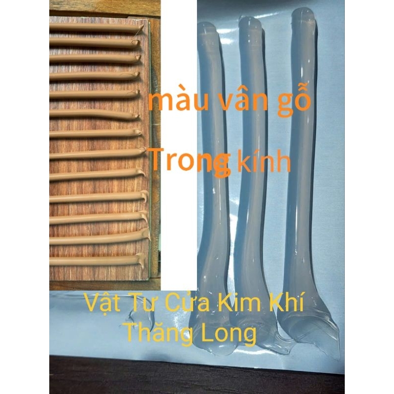 keo silicone A500 màu vân gỗ  A500 màu trong  keo chịu thời tiết