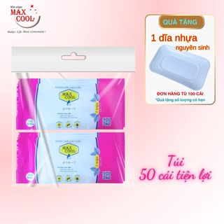 100 cái Khăn lạnh Max Cool 1 tờ, Vải mịn