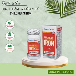 Thực phẩm bảo vệ sức khỏe CHILDREN’S IRON 5mg