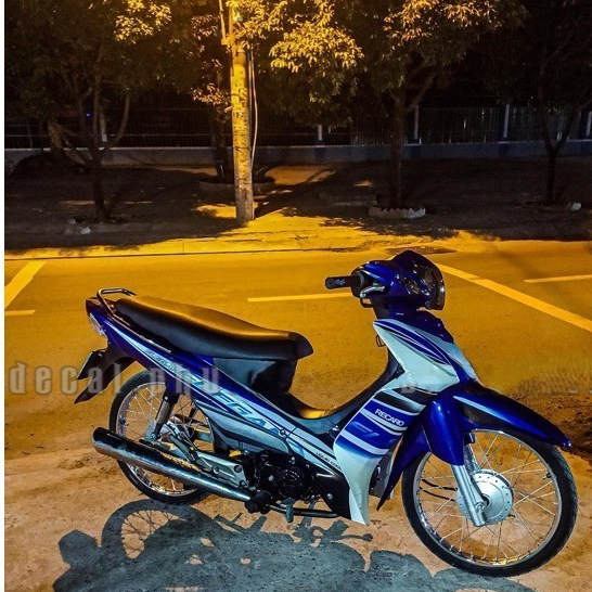 Tem rời elegant Xanh trắng -1