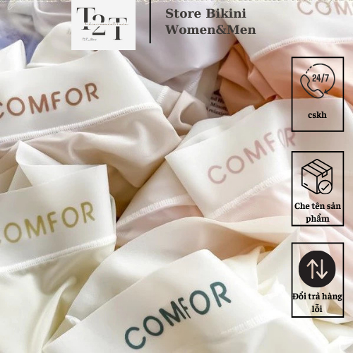 Quần Lót Nữ Su Lụa Cạp Cao Ôm Bụng Tàng Hình cao Cấp COMFOR 2395