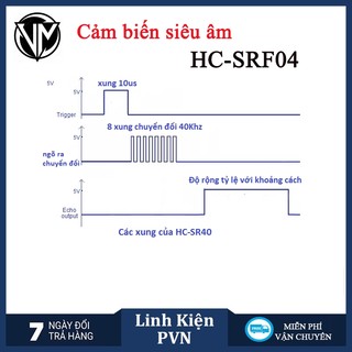 Cảm biến siêu âm Ultrasonic Sensor HC-SRF04
