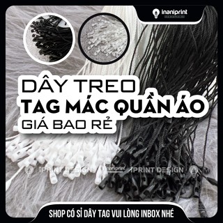 Dây Treo Mác Tag Quần Áo, Dây Treo Thẻ Bài Sợi Poly Giá Rẻ