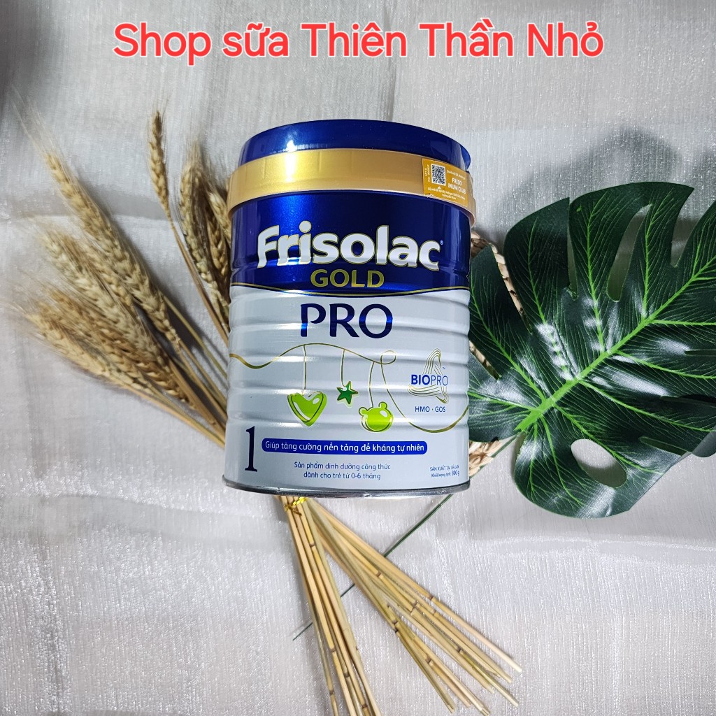 Combo 2 lon Sữa Frisolac Gold Pro số 1 800g