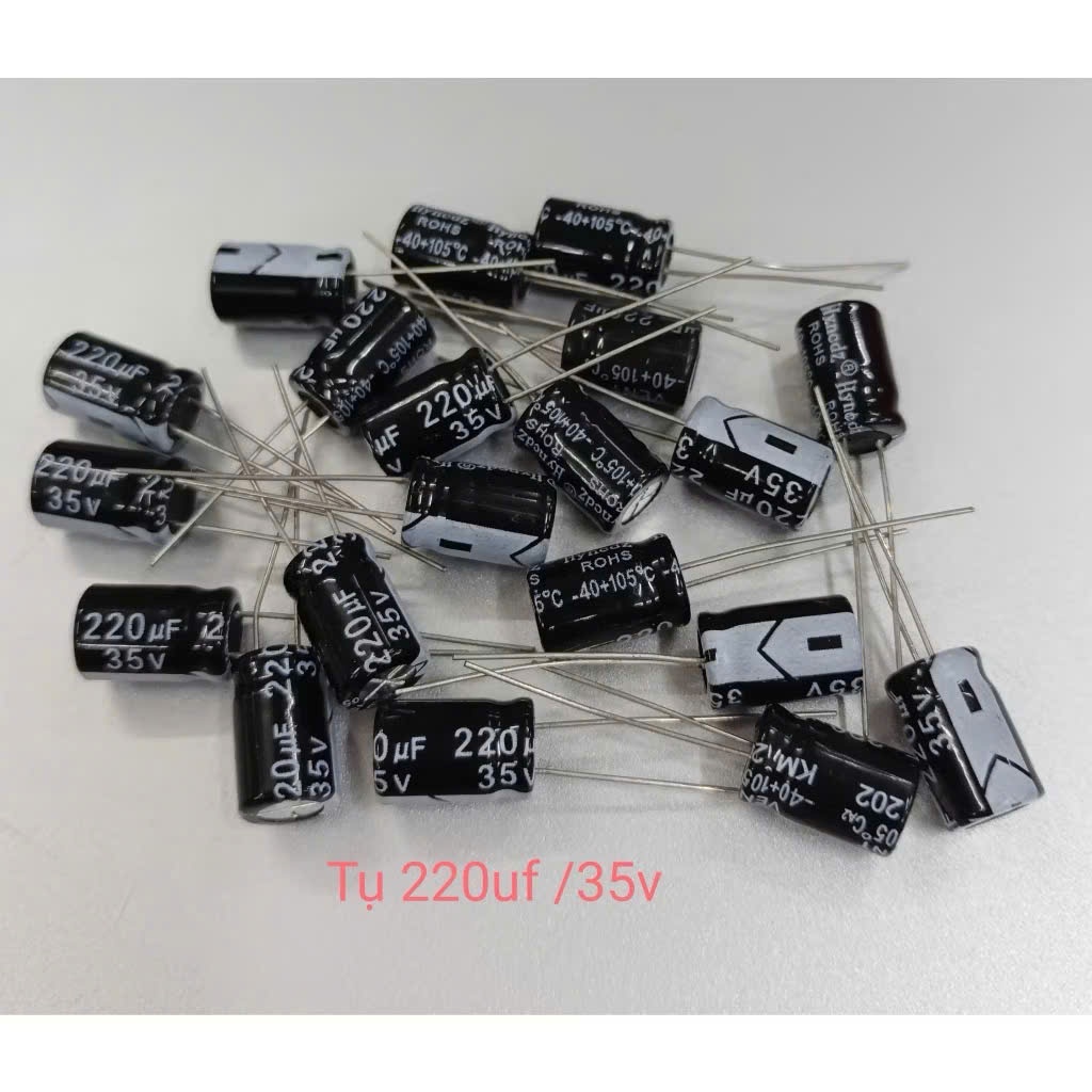 Combo 20 tụ 220uF/35v