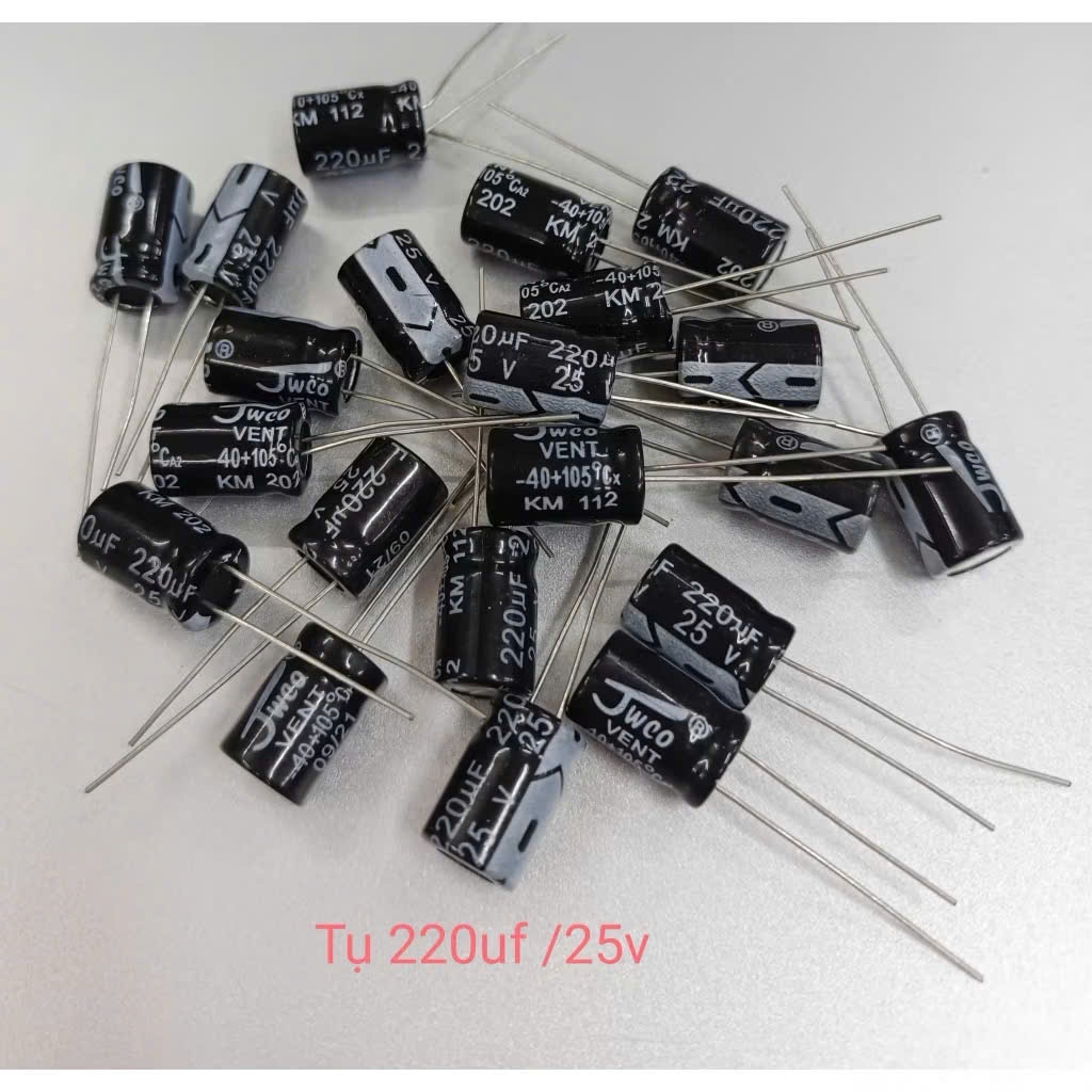 Combo 20 tụ 220uF/25v