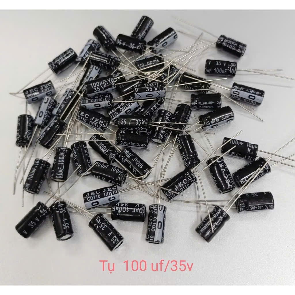 Combo 50 tụ 100uF/35v