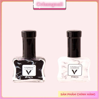 Loang cồn Vinimay lẻ Trắng Đen chai 15ml ( chính hãng )