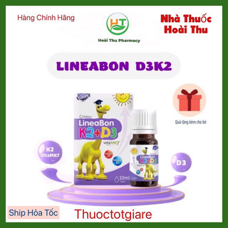 Combo 2 hộp LineaBon D3+K2 - Dùng cho trẻ sơ sinh, hỗ trợ tăng chiều cao