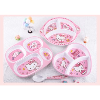 🌸 KHAY ĐỰNG ĐỒ ĂN, MUỖNG KITTY NHIỀU MẪU🎀 KITTY HOUSE