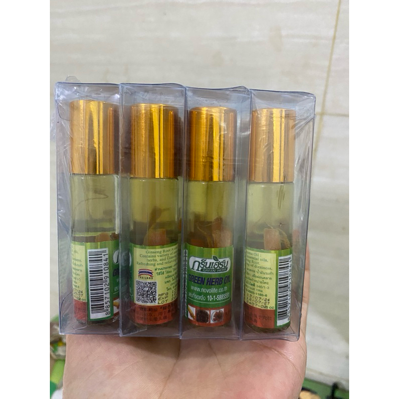 Combo 12 chai dầu hít nhân sâm Thái Lan