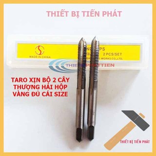  Bộ 2 Mũi Taro Thượng Hải Hàng Cao Cấp Hộp Vàng HAND TAPS Full Cái Số  Chính Hãng  