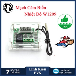 Mạch Cảm Biến Nhiệt Độ W1209 12V