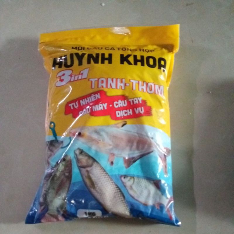 Mồi câu Huỳnh Khoa 3in1