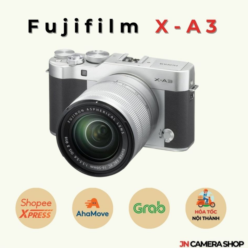 Fujifilm X-A3 kèm ống kính 16-50 mm