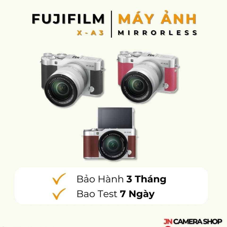 Fujifilm X-A3 kèm ống kính 16-50 mm | BigBuy360 - bigbuy360.vn