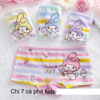 Quần lót bé gái- combo 10 quần