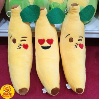  Quả Chuối Nhồi Bông  Vải 2 Chiều Mềm Mịn Đáng Yêu 30cm Gấu Bông City 