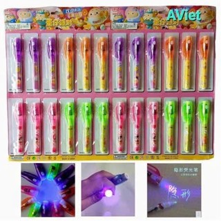 Vỉ 24 cây bút viết tàng hình Bút dạ quang invisible pen